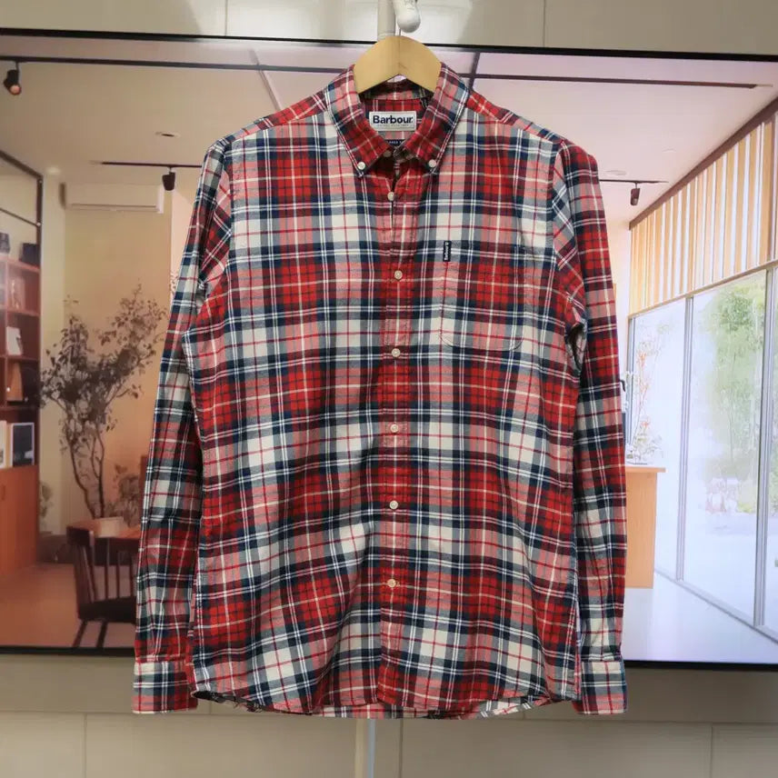 [BUNJANG] Barbour Tartan Check Shirt / 바버 체크 셔츠 감성 끝판왕, 타탄 체크 셔츠