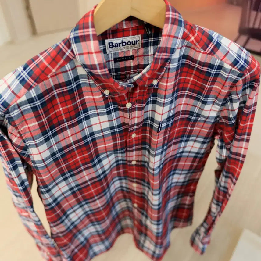 [BUNJANG] Barbour Tartan Check Shirt / 바버 체크 셔츠 감성 끝판왕, 타탄 체크 셔츠