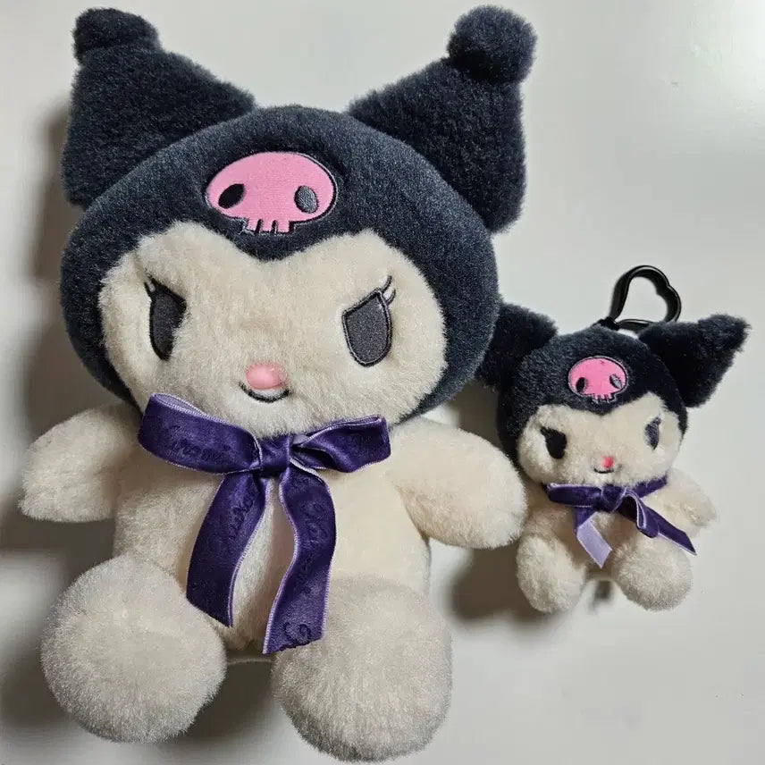 [BUNJANG] Kuromi 2 Types Doll Bundle Set / 쿠로미 인형 2종 일괄