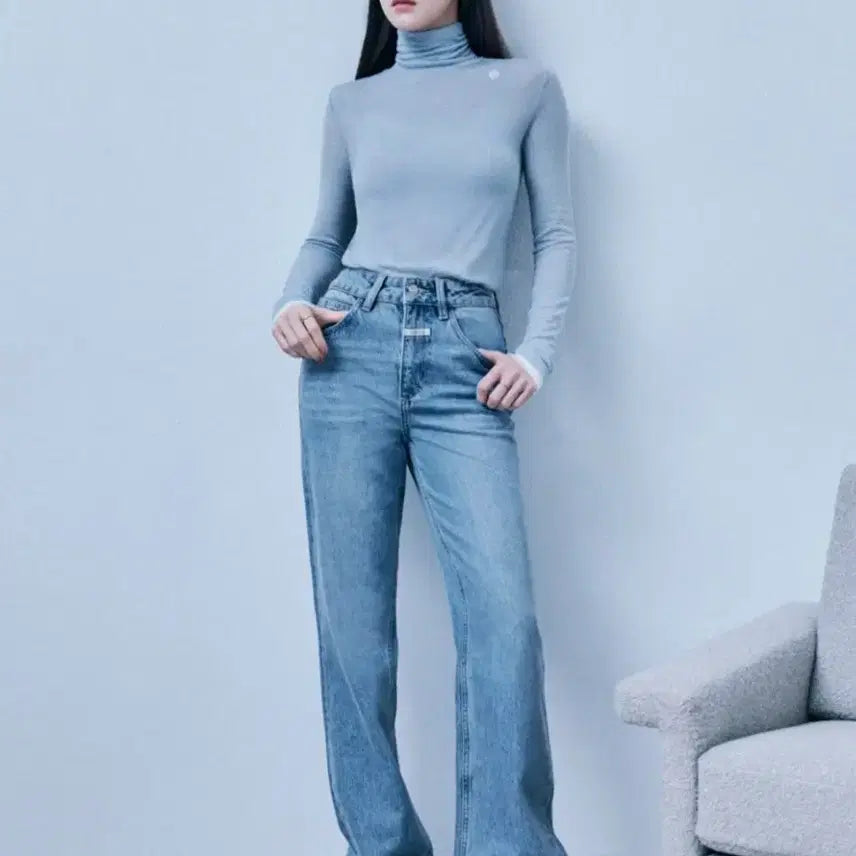 [BUNJANG] Marithe Francois W Slim Bootcut Denim Jeans / 새)마리떼프랑소와 부츠컷 데님