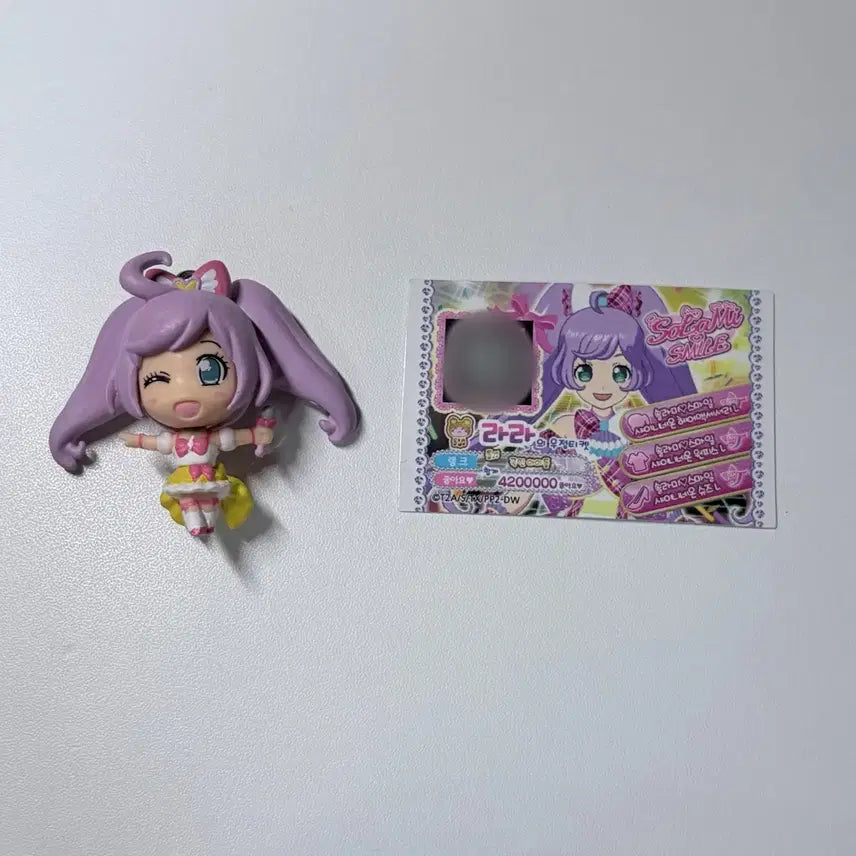 [BUNJANG] PriPara Laala Keyring &amp; Friendship Ticket Bundle / 프리파라 라라 고전 키링 우정 티켓 일괄