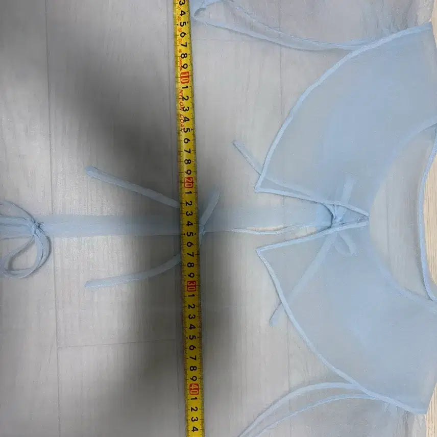 [BUNJANG] DRAGONBLUES Organza Blouse, S / DRAGONBLUES 드래곤블루스 오간자 블라우스, S
