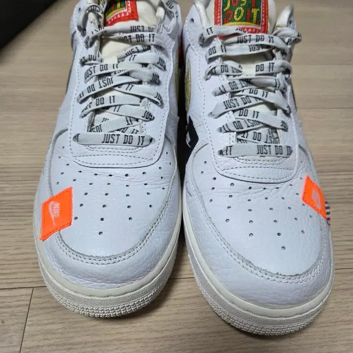 [BUNJANG] Nike Air Force 1 Just Do It White Sneakers / 280 에어포스 저스트두잇 화이트