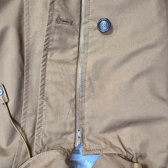 [BUNJANG] Time Hooded Windbreaker Jacket / 타임  후드( 지퍼 내장형) 바람막이  ( 충전재   내피  탈착) 자켓