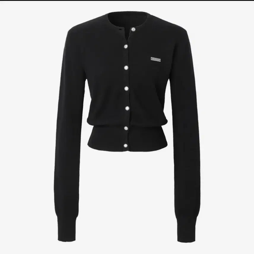 [BUNJANG] Signature Knit Cardigan / 카키포인트 가디건 Signature Knit Cardigan black
