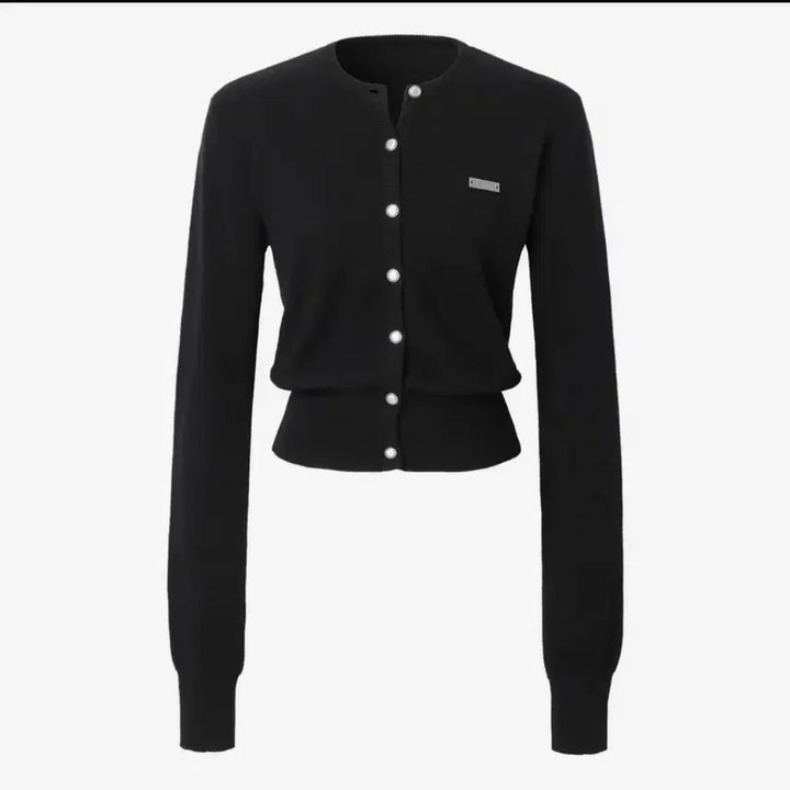 [BUNJANG] Signature Knit Cardigan / 카키포인트 가디건 Signature Knit Cardigan black