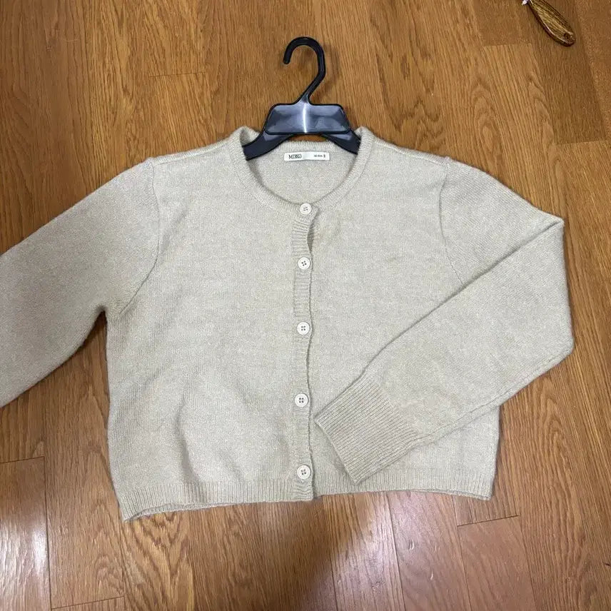 [BUNJANG] Mixxo Beige Cardigan Size S / 미쏘 가디건 베이지 S