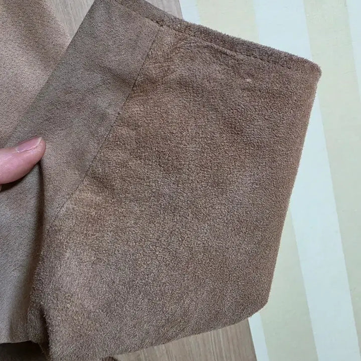 [BUNJANG] London Plat Real Suede Leather Jacket / 런던플랏 리얼스웨이드 가죽자켓