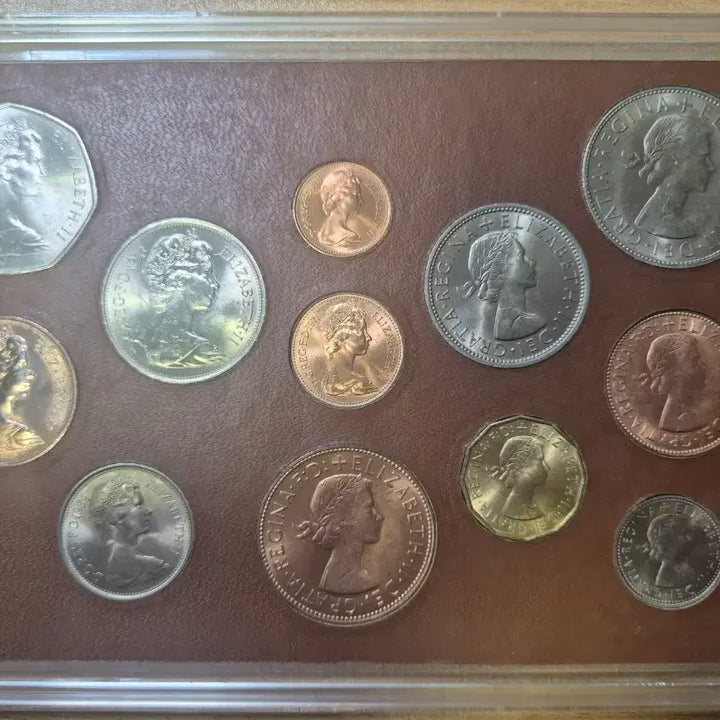 [BUNJANG] United Kingdom Pre and Post Decimalization Coin Full Set / (미사용)영국 Decimal(십진법) 전환 전후 Full  주화세트