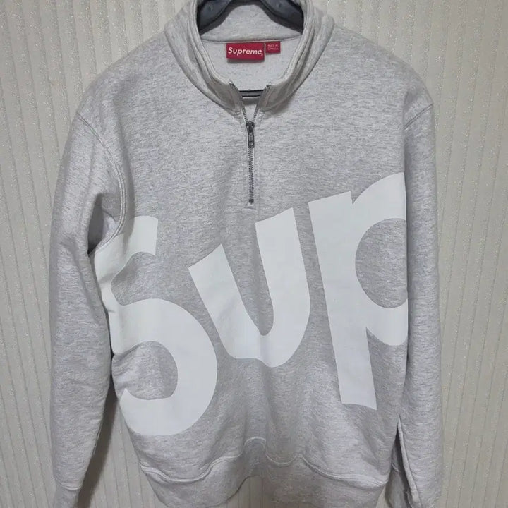 [BUNJANG] Supreme Half-Zip Long Sleeve T-shirt / 슈프림 반집업 티셔츠