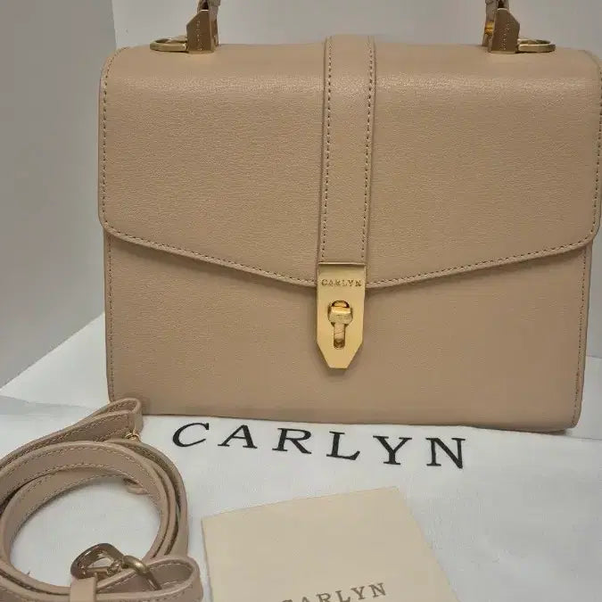 [BUNJANG] Carlyn Dear Tote Bag Ivory / 칼린 디어 토트백