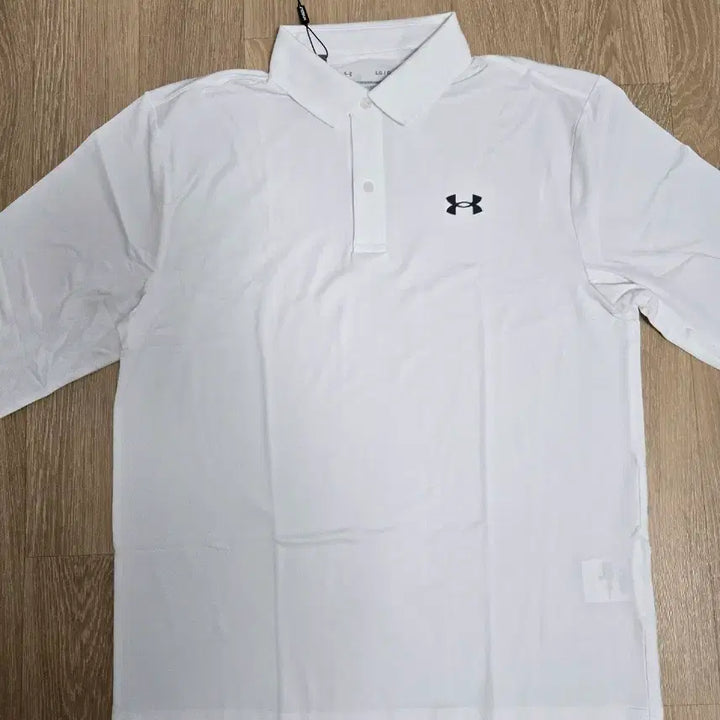 [SOLD OUT] 언더아머 긴팔 카라티 화이트 XL 새상품