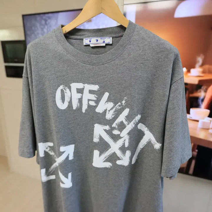 [BUNJANG] Off-White Oversized T-shirt / (정품) 오프화이트  오버핏 반팔, 덩치 있으신 분들 진짜 추천