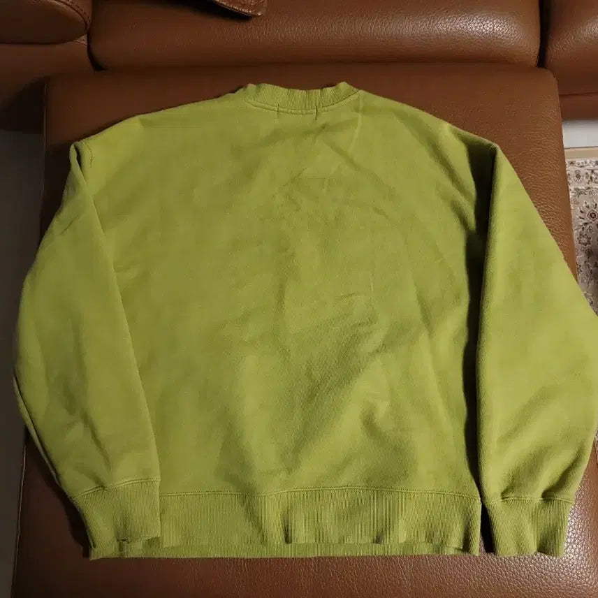 [BUNJANG] Icore Light Green Oversized Sweatshirt / 이코르 라이트그린 오버핏 맨투맨