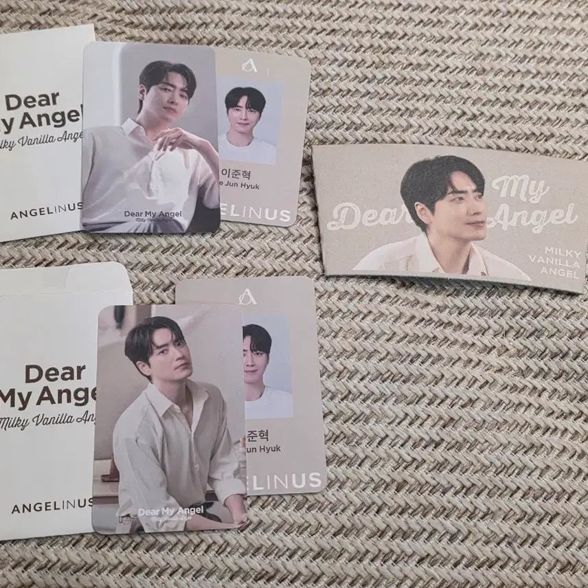 [SOLD OUT] ANGELINUS 이준혁 준혁 포토카드 2종 일괄(컵홀더 서비스)