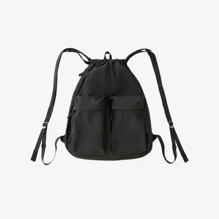 [BUNJANG] Polytelu 2-Pack Drawstring Bag Brown / 폴리테루 2pk 드로우 백 브라운