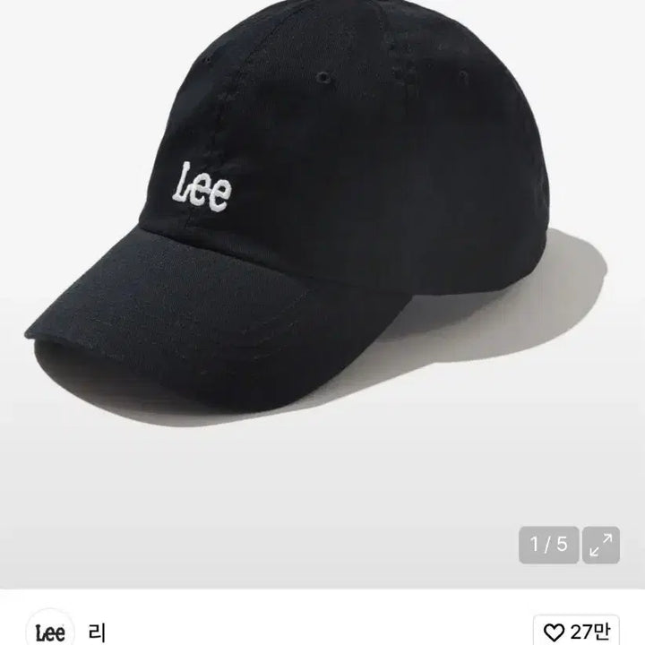 [BUNJANG] Ree Black Baseball Cap / 리 볼캡 블랙