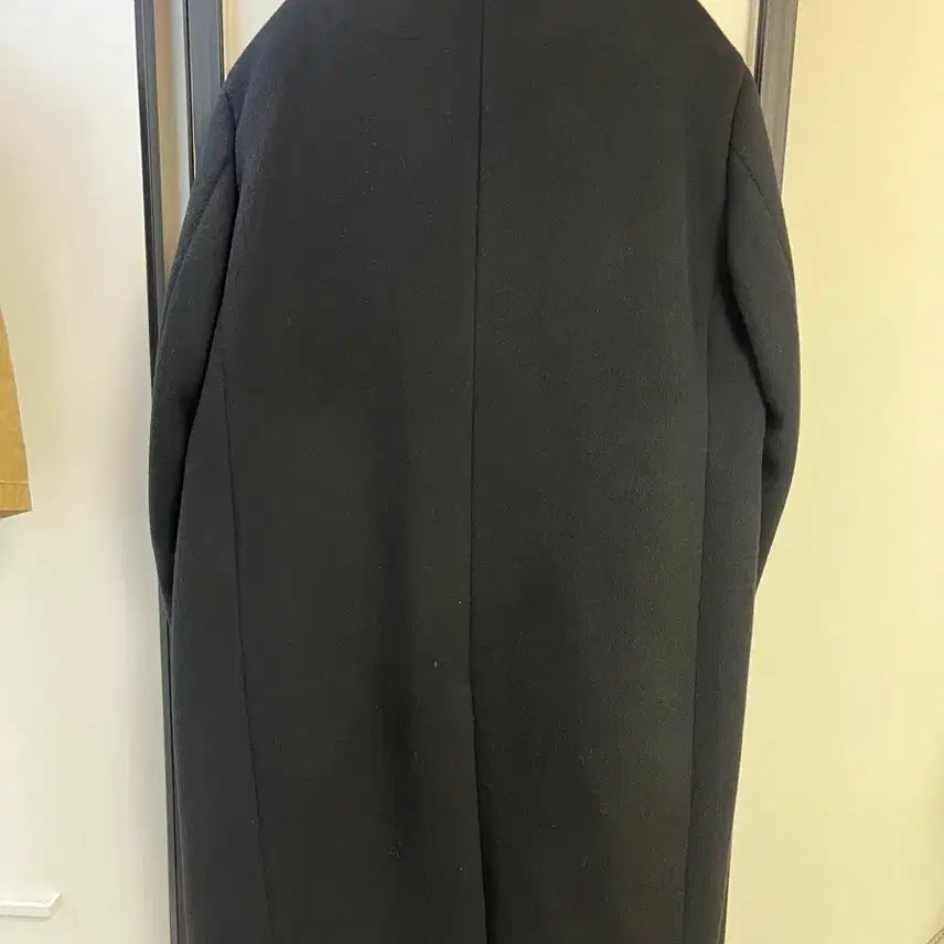 [BUNJANG] TNGT Black Single Wool Cashmere Oversized Coat 105 / [105]TNGT 블랙 싱글 울캐시미어 오버핏 코트