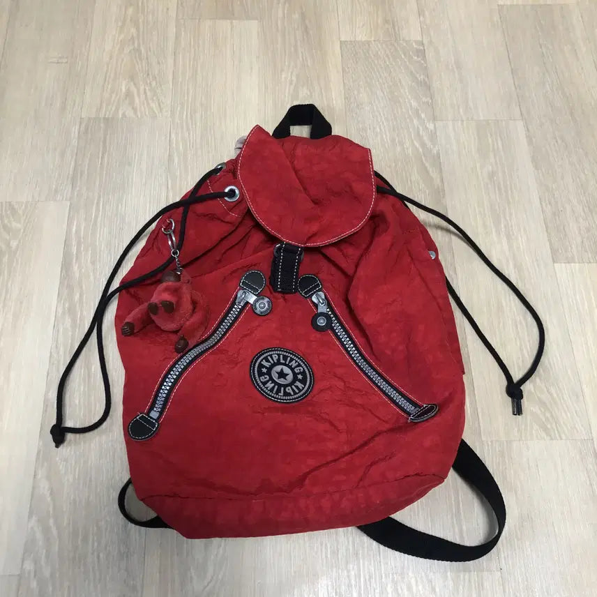[BUNJANG] Kipling Vintage Y2K Drawstring Backpack / OS) 키플링 KIPLING 빈티지 Y2K 복조리 백팩 키플링 가방