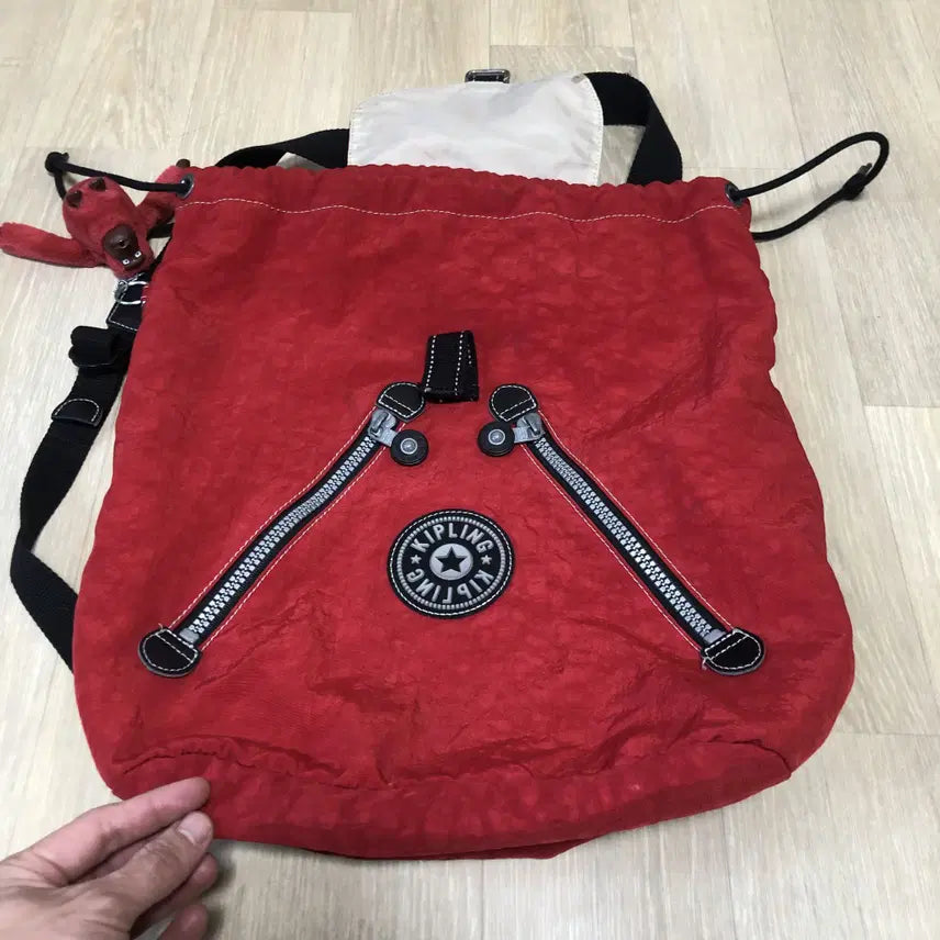 [BUNJANG] Kipling Vintage Y2K Drawstring Backpack / OS) 키플링 KIPLING 빈티지 Y2K 복조리 백팩 키플링 가방