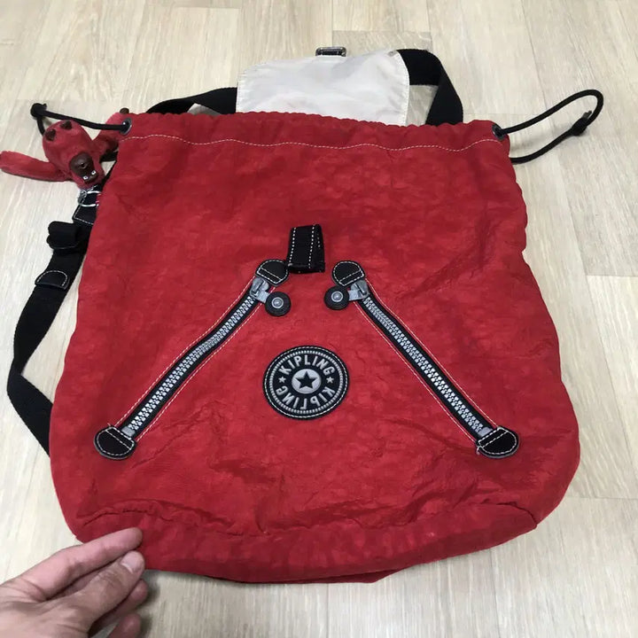 [BUNJANG] Kipling Vintage Y2K Drawstring Backpack / OS) 키플링 KIPLING 빈티지 Y2K 복조리 백팩 키플링 가방