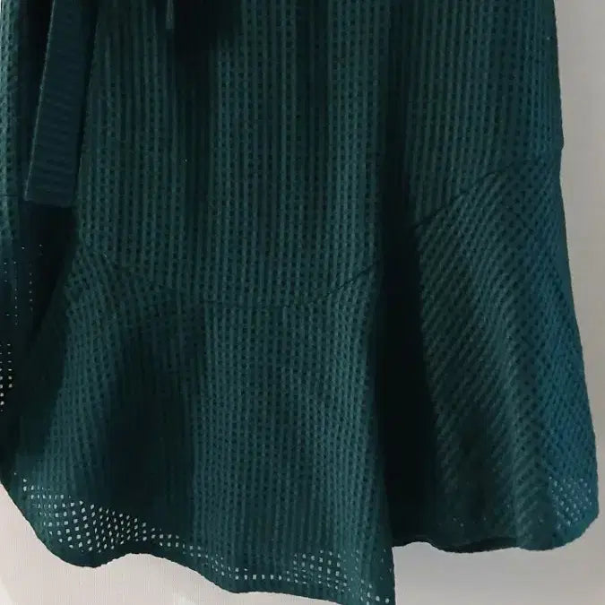 [BUNJANG] TIME (Hansem) Postmodern Green Check Skirt / 타임 한섬 포스트모던 그린 스커트