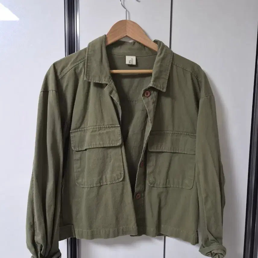 [BUNJANG] Park2 Connecting the Dots Khaki Shirt / 파크투 ctd 카키 셔츠