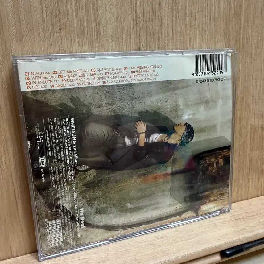 [BUNJANG] Wheesung 2nd Album CD / 휘성 2집 / CD