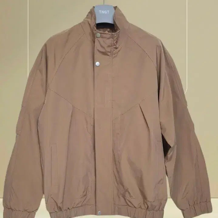 [BUNJANG] Unbranded Beige Casual Jacket (Size 100) / 새상품 100 남성 점퍼 남자 점퍼 100 잠바 자켓 캐주얼 점퍼 새제품