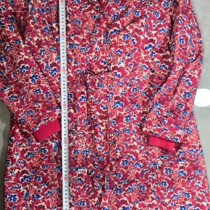 [BUNJANG] OILILY Floral Long Coat / OILILY 플라워 롱 코트
