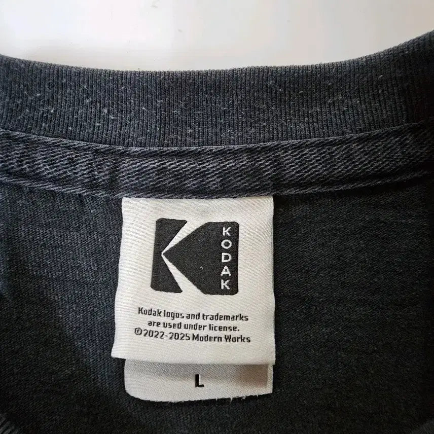 [SOLD OUT] 코닥 Kodak 블랙 반팔 티셔츠