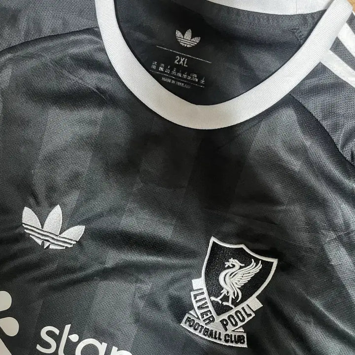 [SOLD OUT] 아디다스 리버풀 블랙 축구 유니폼 반팔 fc 반팔티