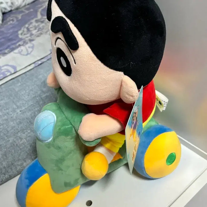 [SOLD OUT] 짱구 자전거 봉제 인형