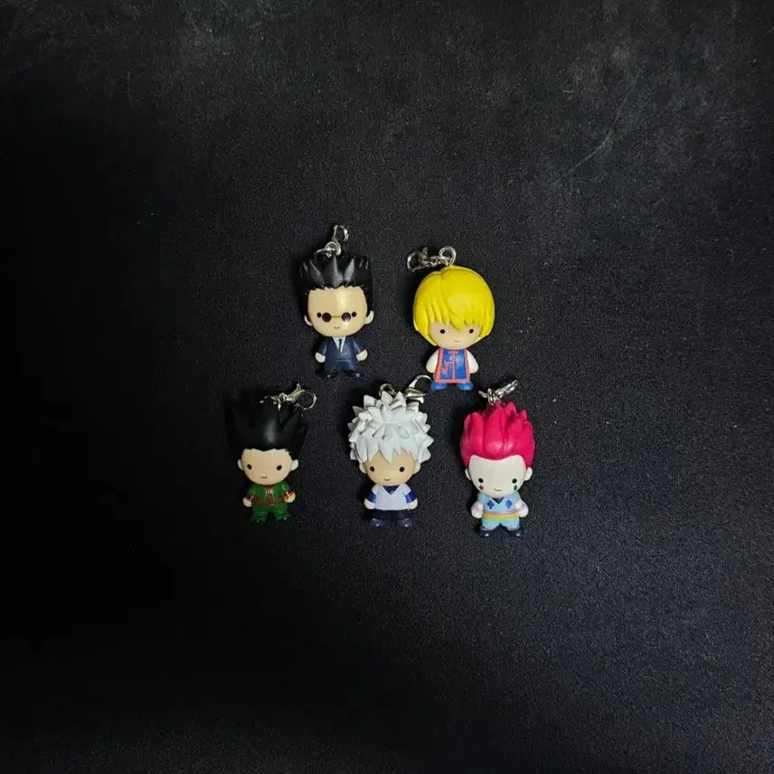 [SOLD OUT] 헌터헌터 메지루시 1탄 5종 풀셋 일괄 가챠 키르아 곤