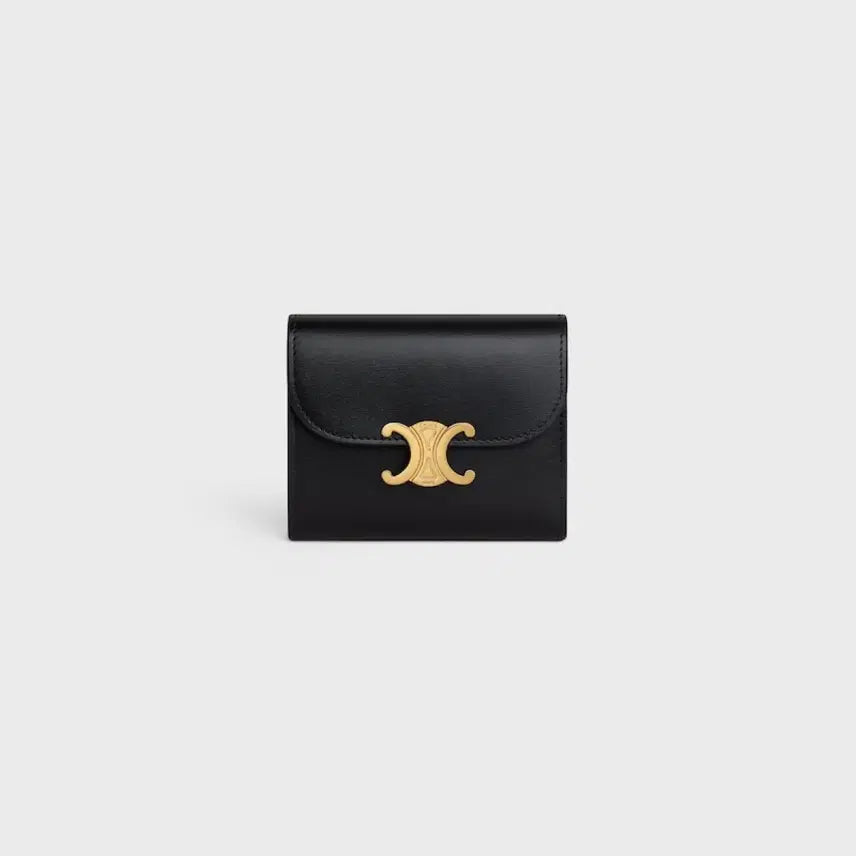[SOLD OUT] 셀린느 스몰 트리옹프 플랩 지갑 블랙