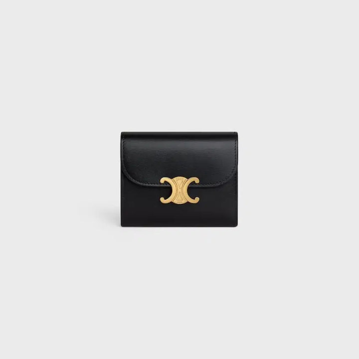 [SOLD OUT] 셀린느 스몰 트리옹프 플랩 지갑 블랙
