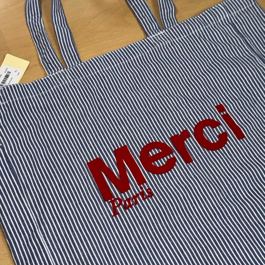 [SOLD OUT] 유럽 메르시 merci 에코백