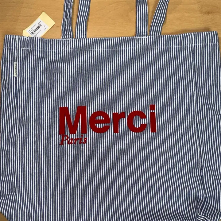 [SOLD OUT] 유럽 메르시 merci 에코백