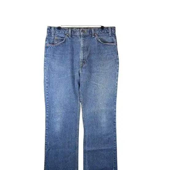 [SOLD OUT] 90s 빈티지 리바이스 517 오렌지탭 미판 부츠컷 데님팬츠 청바지