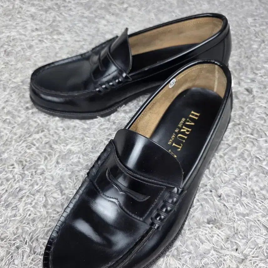 [SOLD OUT] HARUTA 하루타 페니로퍼 블랙 25EEE/ 250상태 좋음