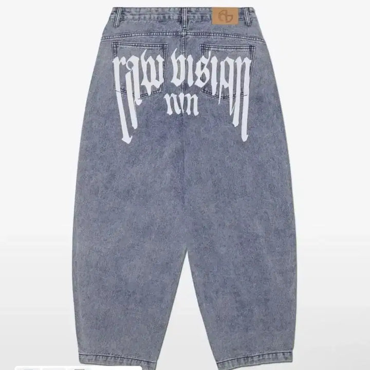 [SOLD OUT] 노매뉴얼) RAW VISION DENIM PANTS - WHITE BLU