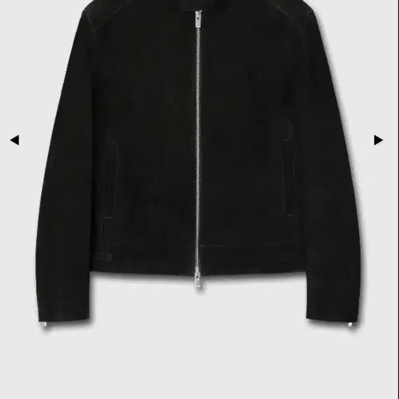 [SOLD OUT] 토니웩 25fw 스웨이드 레이서 자켓 블랙 m