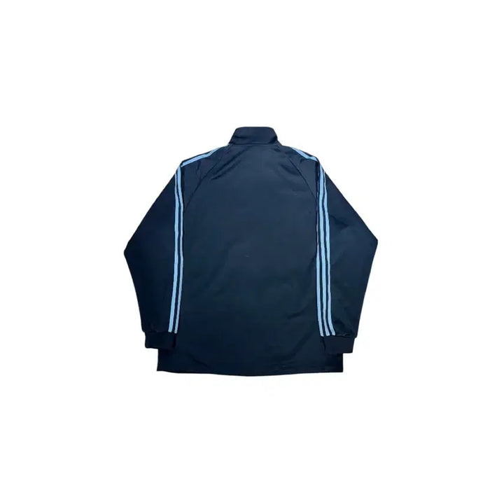 [SOLD OUT] 아디다스 네이비 스카이 블루 삼선 오버핏 올드스쿨 트랙탑 져지 2XL