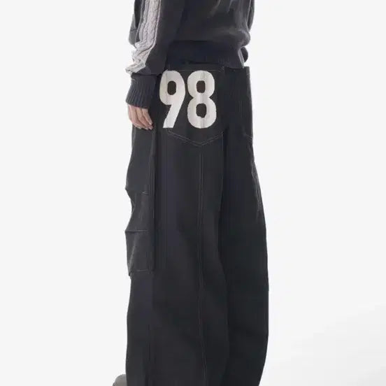 [SOLD OUT] 새상품) 아캄98데님 블랙