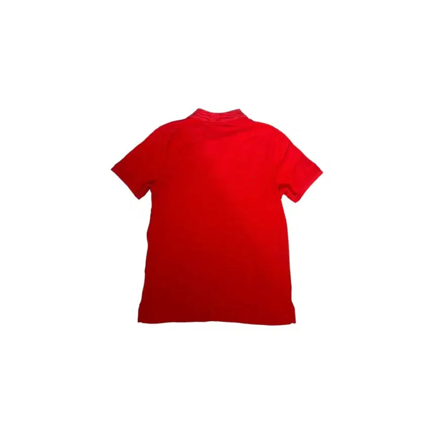 [SOLD OUT] 나이키 레드 잉글랜드 화이트 로고 축구팀 반팔티 L