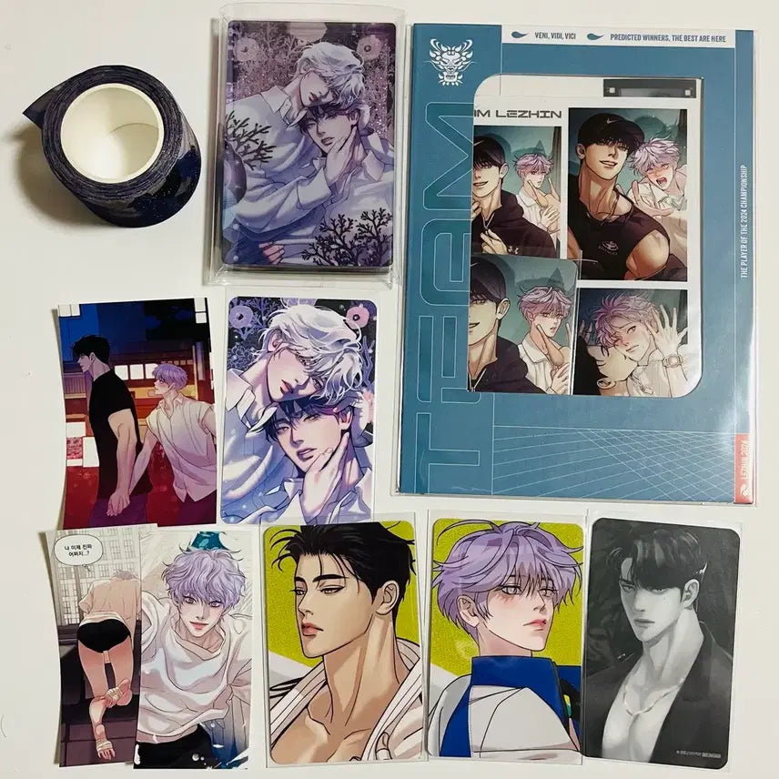 [SOLD OUT] 재이미샵 조개소년 글리터 아크릴 블록 필름패키지 일괄