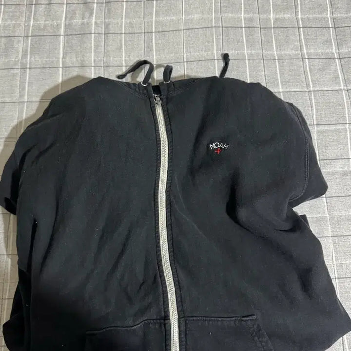 [BUNJANG] Noah Logo Hoodie Black XXL / 노아 후드집업 블랙 XXL