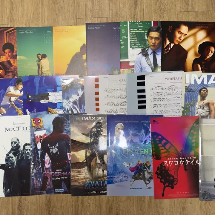 [SOLD OUT] 영화포스터 55종 일괄(양조위, 매트릭스, 겨울왕국, IMAX, 돌비