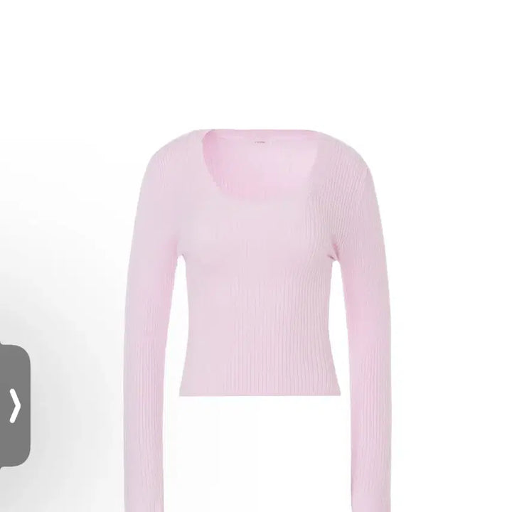 [BUNJANG] Jenieo U-Neck Knit Pink / 제니오 유넥 니트 핑크