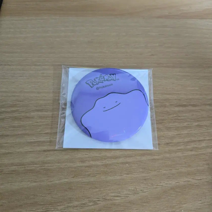 [BUNJANG] Parner Ditto Can Badge (Sealed) / 파넬 메타몽 캔뱃지 미개봉 판매